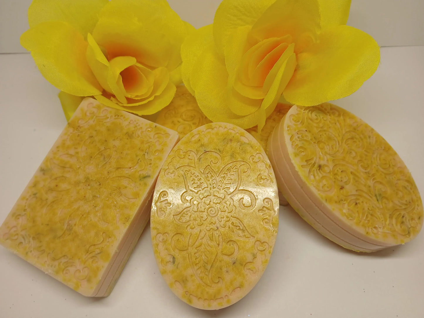 Jasmine Ylang Ylang Soap Bar | Natural Handmade Soap | Exotic Floral Skincare | Vegan Bath Bar | Aromatherapy Spa Gift Inactive