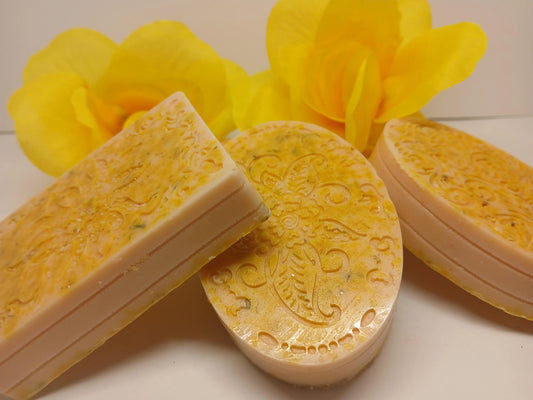 Jasmine Ylang Ylang Soap Bar | Natural Handmade Soap | Exotic Floral Skincare | Vegan Bath Bar | Aromatherapy Spa Gift  Inactive
