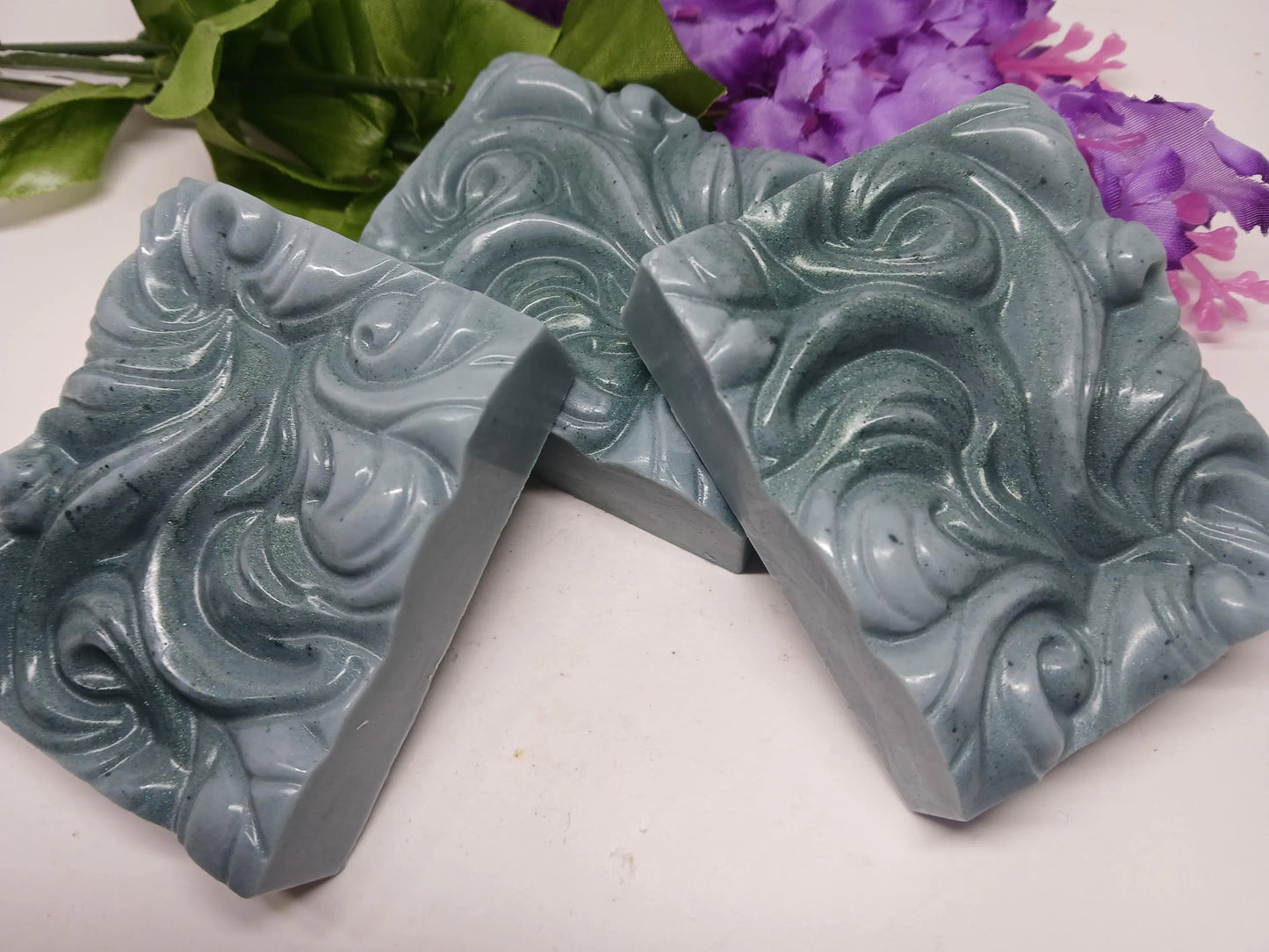 Laurel Soap Bar | Natural Handmade Soap | Herbal Fresh Scent | Gentle Vegan Skincare | Botanical Body Soap | Rustic Spa Gift