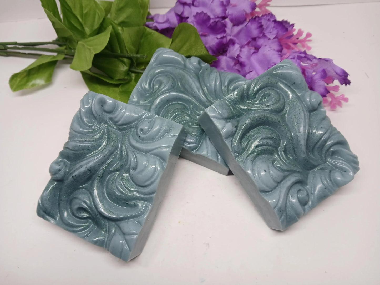 Laurel Soap Bar | Natural Handmade Soap | Herbal Fresh Scent | Gentle Vegan Skincare | Botanical Body Soap | Rustic Spa Gift