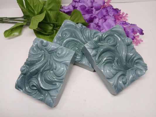 Laurel Soap Bar | Natural Handmade Soap | Herbal Fresh Scent | Gentle Vegan Skincare | Botanical Body Soap | Rustic Spa Gift