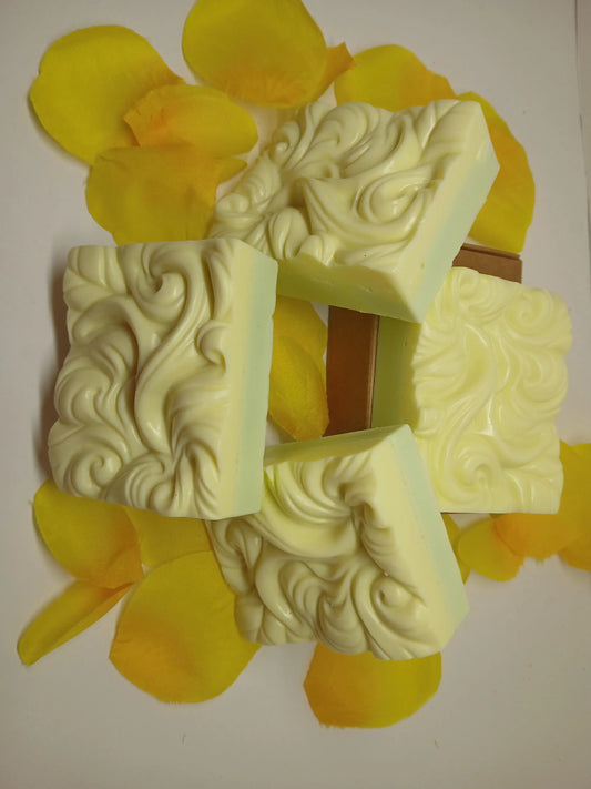 Lemon Lime Soap Bar | Natural Handmade Soap | Fresh Citrus Scent | Vegan Skincare | Energizing Bath Bar | Gift for Her or Him