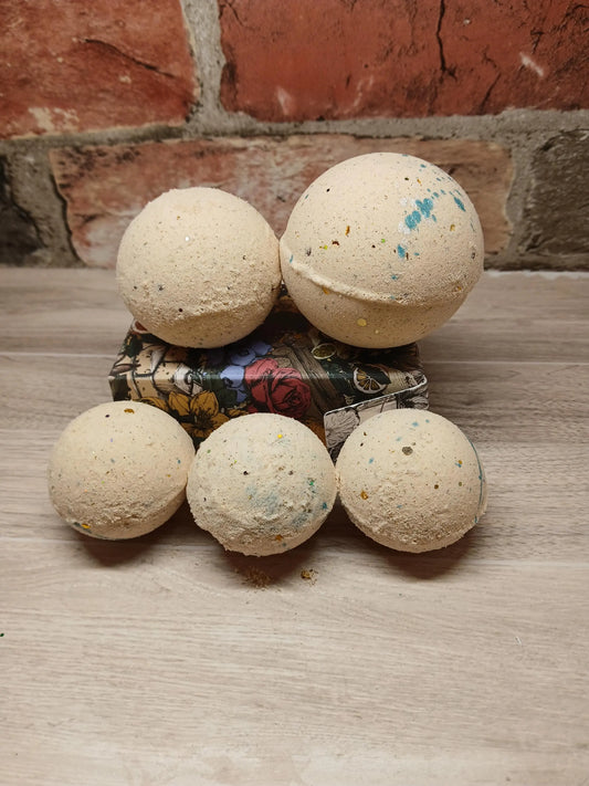 Neroli & Ylang Ylang Bath Bomb – Relaxing Aromatherapy Spa Fizzy for Stress Relief & Glowing Skin