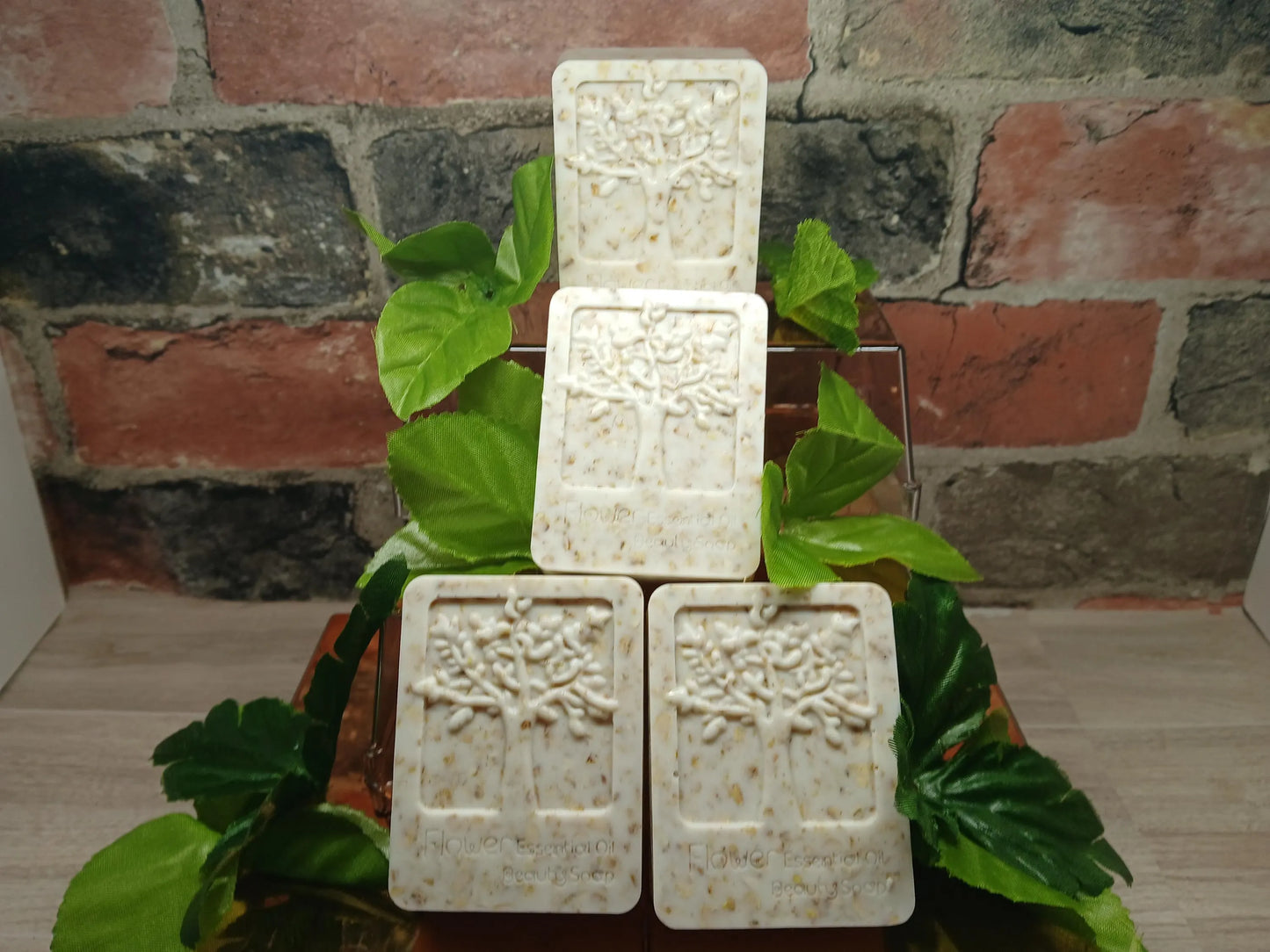 Honey Oat and Vanilla Soap Bar | Natural Handmade Soap | Moisturizing and Soothing Skincare | Gentle Exfoliating Soap | Rustic Spa Gift  Inactive