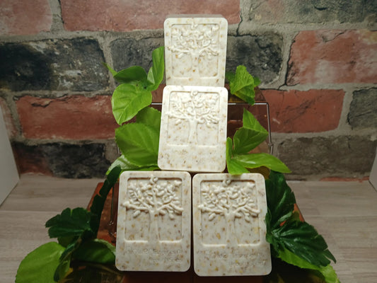 Honey Oat and Vanilla Soap Bar | Natural Handmade Soap | Moisturizing and Soothing Skincare | Gentle Exfoliating Soap | Rustic Spa Gift  Inactive