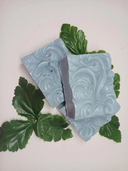 Peppermint Soap Bar | Natural Handmade Soap | Cooling Refreshing Bath Bar | Vegan Skincare | Invigorating Body Soap | Spa Gift